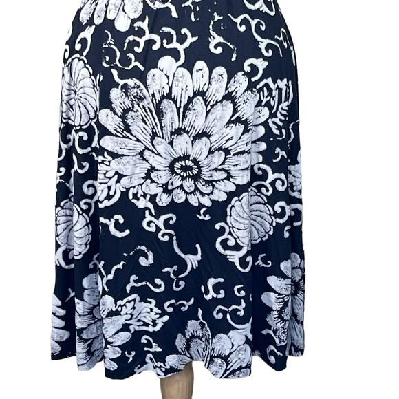 Lucky Brand Women’s Floral Neutral Print Boho Casual Festival Wrap Dress S EUC - Picture 9 of 14